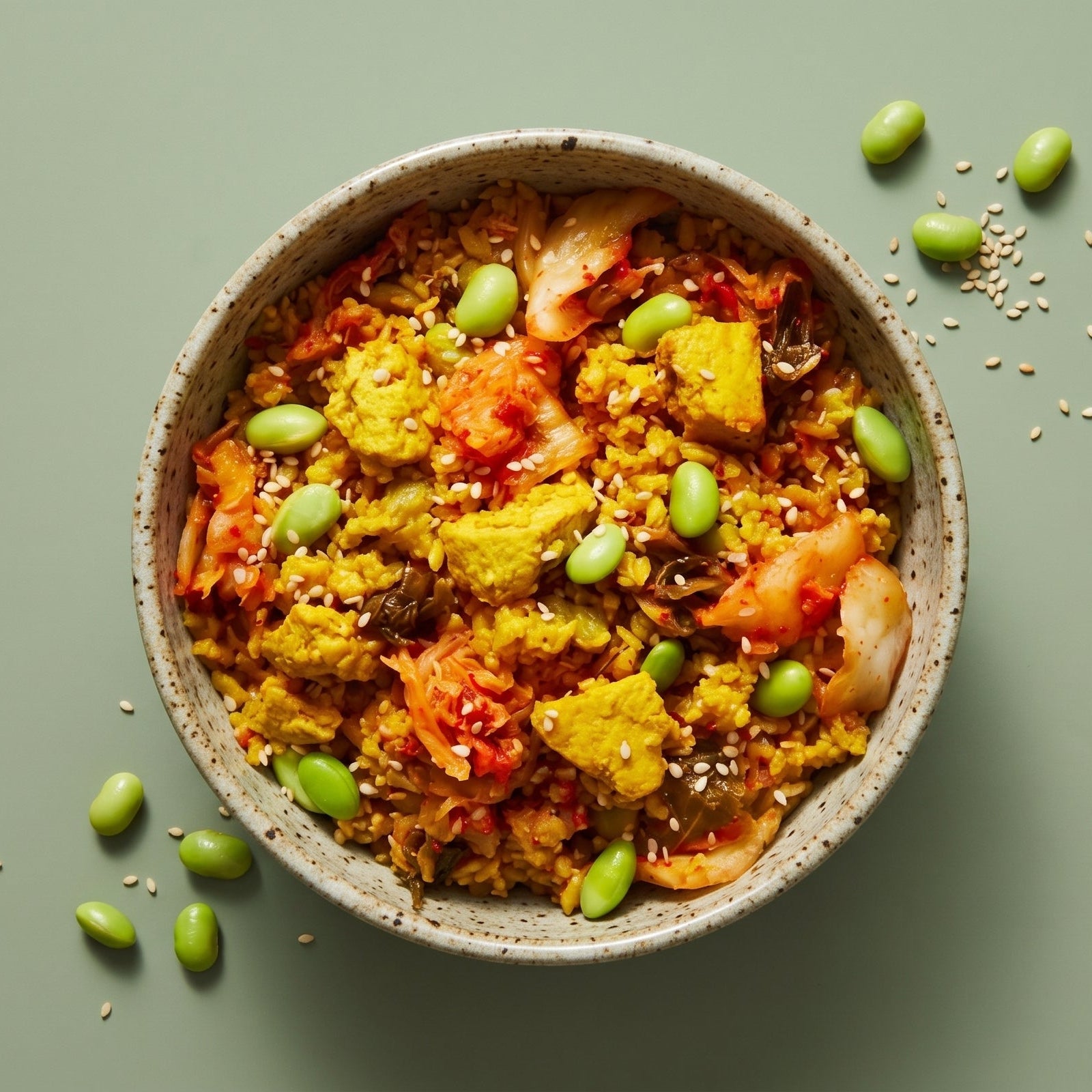 Kimchi Fried Quinoa